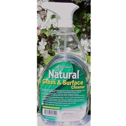 Natural Glass & Surface Cleaner Lemon Scent 32oz (946ml)