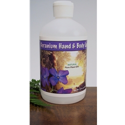 Geranium Hand & Body Lotion 16oz