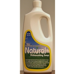 Natural dishwashing Soap Lemon Scented 32oz. (946ml)